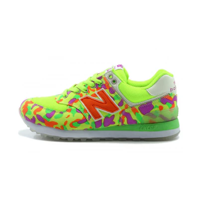 (W) NB 574 'Fluorescent Green Red Purple'