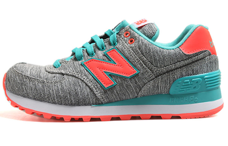 Buy (W) 뉴발란스 574 '글리치 팩' (회녹주황) WL574GTD