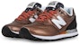 (W) New Balance 574 'Gradient Copper' Lelaki Wanita Kasual Sneakers WL574RAB