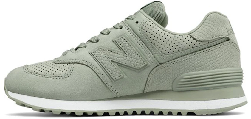 New Balance NB 574 低幫 跑步鞋 女款 灰綠色 Buy New Balance NB 574 低幫 跑步鞋 女款 灰綠色