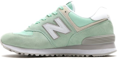 (W) ニューバランス574 グリーン/ホワイト WL574ESM Buy (W) ニューバランス574 グリーン/ホワイト WL574ESM