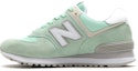 Buy New Balance NB 574 女款 灰綠色跑步鞋
