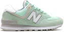 Order New Balance NB 574 女款 灰綠色跑步鞋