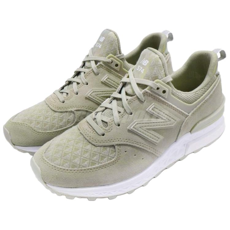 Lookbook (Women) New Balance 574 'Green White' WS574SNDB
