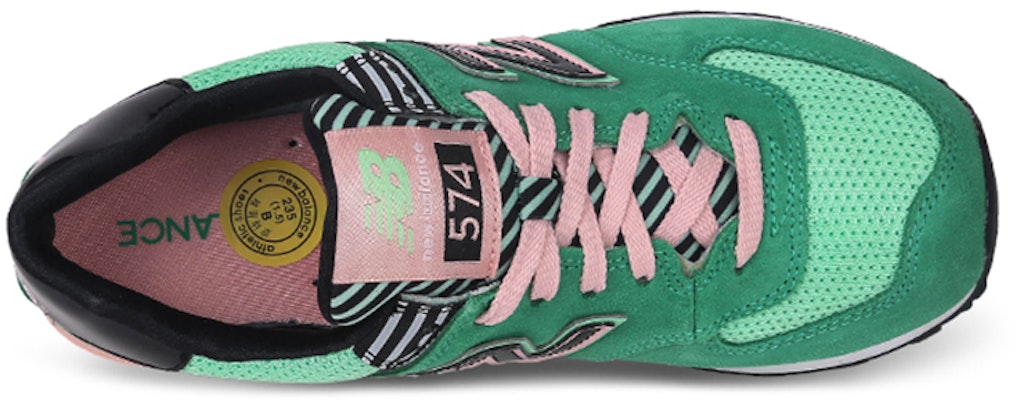 (女款)New Balance 574 '綠色斑馬' WL574BFS Lookbook (女款)New Balance 574 '綠色斑馬' WL574BFS