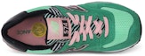 Lookbook (W) New Balance 574 'Zebra Hijau' WL574BFS