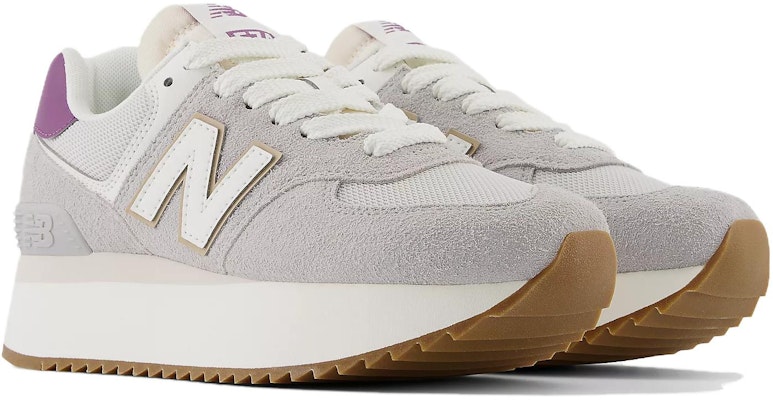 (Women) New Balance 574 'Grey Purple White' WL574ZCO Lookbook (Women) New Balance 574 'Grey Purple White' WL574ZCO