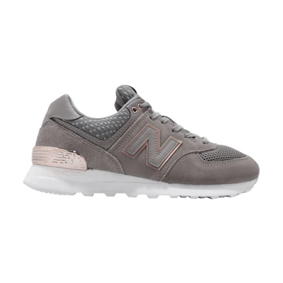 (W) NB 574 'Grey White Rose Gold'