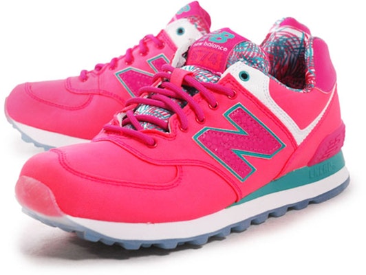 (W) New Balance 574 'Island Pack - Laser Pink' Sepatu Wanita WL574IGP Order (W) New Balance 574 'Island Pack - Laser Pink' Sepatu Wanita WL574IGP