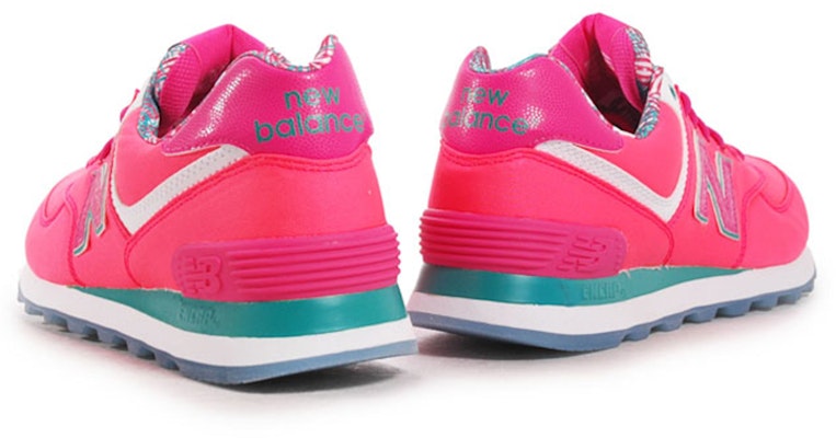 (W) New Balance 574 'Island Pack - Laser Pink' Sepatu Wanita WL574IGP Lookbook (W) New Balance 574 'Island Pack - Laser Pink' Sepatu Wanita WL574IGP