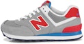Buy (W) 뉴발란스 574 '라이트 그레이 레드' WL574MON