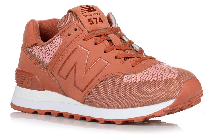 Lookbook (W) New Balance 574 'Cokelat Persik' WL574FAD