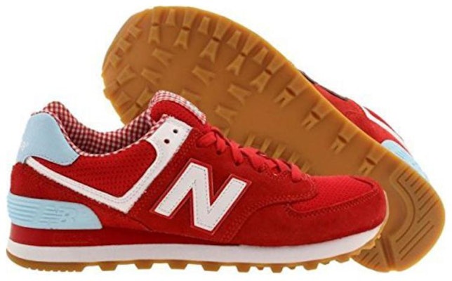 (W) New Balance 574 'Picnic Pack' Lelaki & Wanita Kasual Sneakers WL574SPW Purchase (W) New Balance 574 'Picnic Pack' Lelaki & Wanita Kasual Sneakers WL574SPW