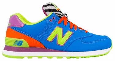 (Women) New Balance 574 'Pop Safari - Blue' WL574BP (Women) New Balance 574 'Pop Safari - Blue' WL574BP