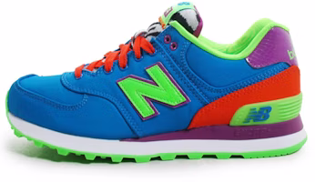 (Women) New Balance 574 'Pop Safari - Blue' WL574BP (Women) New Balance 574 'Pop Safari - Blue' WL574BP