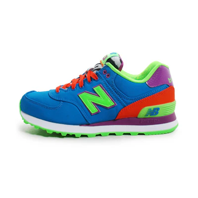 (W) NB 574 'Pop Safari - Blue'