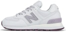 Buy (W) 뉴발란스 574 보라색 '화이트' (New Balance 574 Purple 'White') WL574SF