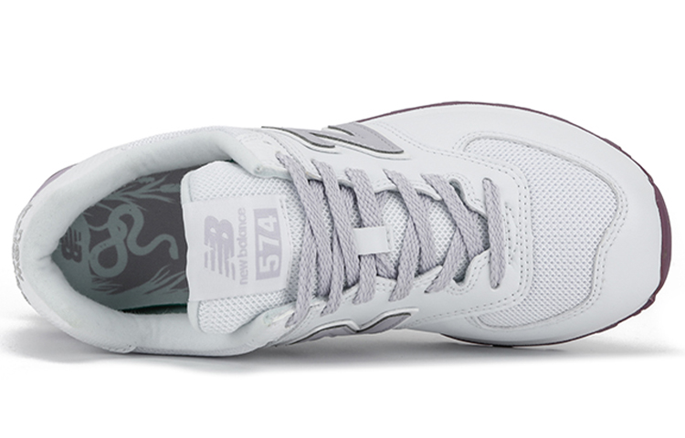 Lookbook (W) 뉴발란스 574 보라색 '화이트' (New Balance 574 Purple 'White') WL574SF