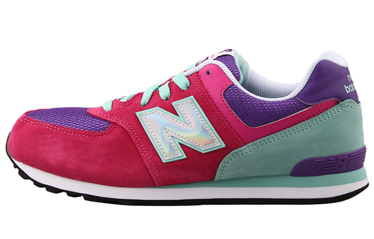 Buy (W) 뉴발란스 574 '빨강보라초록' (New Balance 574 'RedPurpleGreen') KL574H3G
