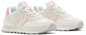 (Women) New Balance 574 'Sea Salt Real Pink' WL5742BA