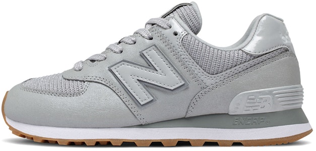 New Balance NB 574 低幫 跑步鞋 女款 灰白色 Buy New Balance NB 574 低幫 跑步鞋 女款 灰白色