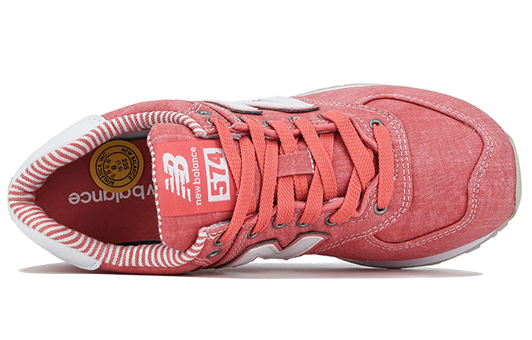 Order (W) New Balance 574 'Spiced Coral' Wanita Lelaki Kasut Sneakers WL574CHE