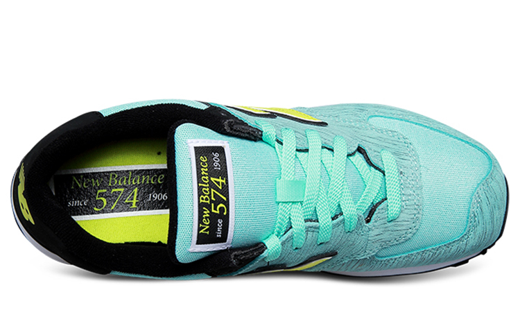 Shop (Women) New Balance 574 'Sweatshirt - Aqua' WL574WTD