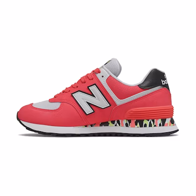(W) NB 574 'Vivid Coral Camo'