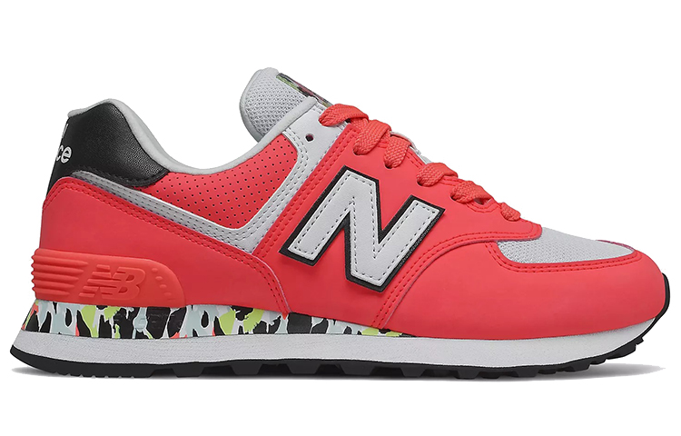 Order (W) New Balance 574 'Vivid Coral Camo' Wanita WL574CU2