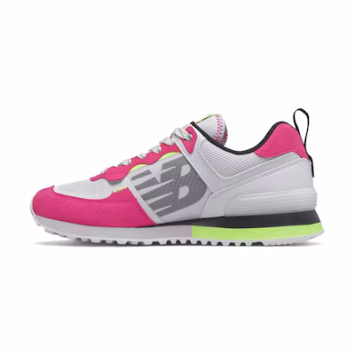 (W) NB 574 'White Pink Glow'