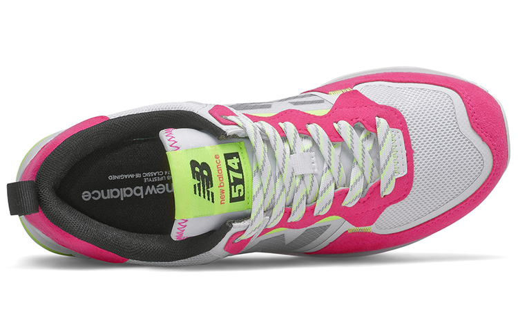 Lookbook （女款）New Balance 574 '白色粉紅光' WL574IW2