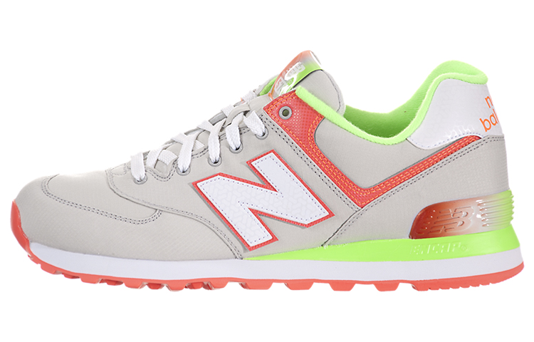 Buy New Balance 574 “Alpine“ 復古低筒跑步鞋 女款 灰橙綠