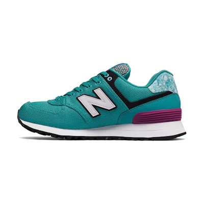 (W) NB 574 Art School 'Green White Black'