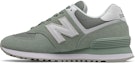 Buy (W) New Balance 574 B-Wide Verde Claro WL574OAD