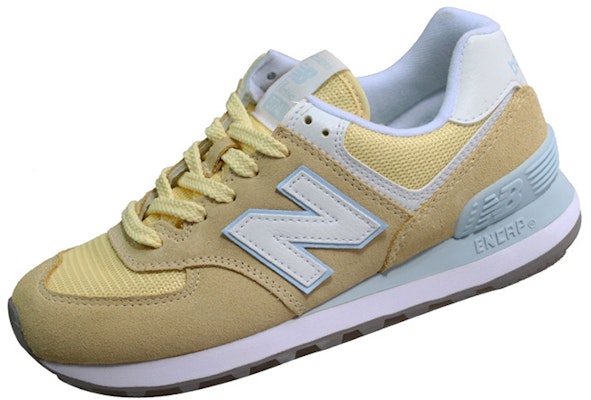 (Women) New Balance 574 B 'Yellow Blue' WL574ESG Lookbook (Women) New Balance 574 B 'Yellow Blue' WL574ESG
