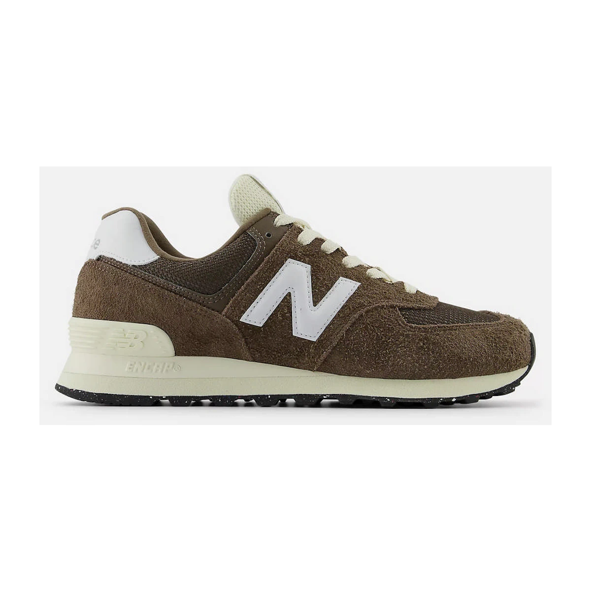 (W) New Balance 574 Sepatu Kasual Khaki Kuning U574RBI-D