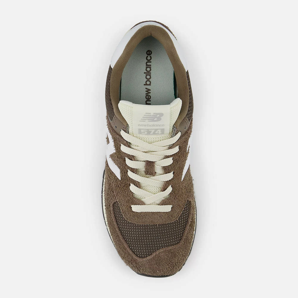 Shop (W) 뉴발란스 574 캐주얼화 카키 옐로우 U574RBI-D