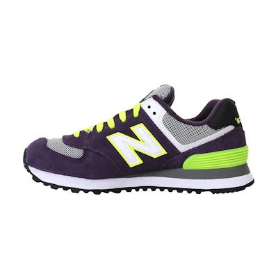 (W) NB 574 Classic 'Purple Fluorescent Green'