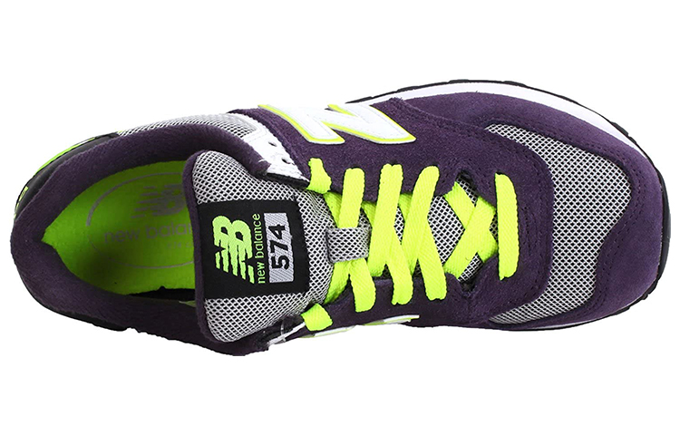 (W) NB 574 Classic 'Purple Fluorescent Green' 圖 3