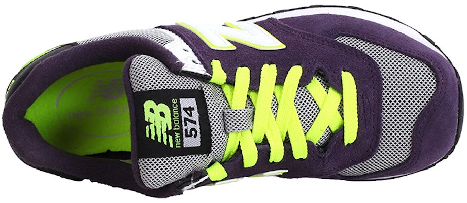 (Women) New Balance 574 Classic 'Purple Fluorescent Green' WL574SPY Lookbook (Women) New Balance 574 Classic 'Purple Fluorescent Green' WL574SPY