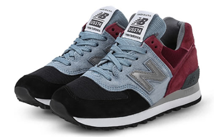 Order (W) New Balance 574 Klasik Buatan AS 'Sax Wine' US574CW1