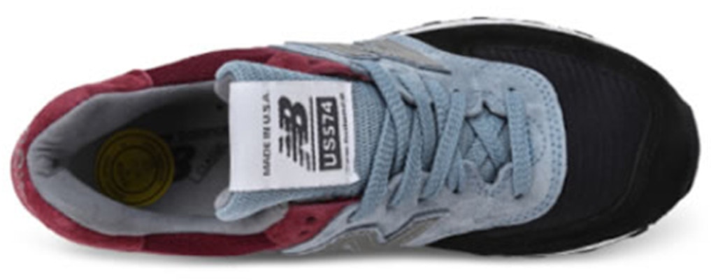 (Women) New Balance 574 Classic Made in USA 'Sax Wine' US574CW1 Lookbook (Women) New Balance 574 Classic Made in USA 'Sax Wine' US574CW1