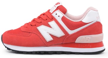 (Women) New Balance 574 Coral Red WL574VDR (Women) New Balance 574 Coral Red WL574VDR