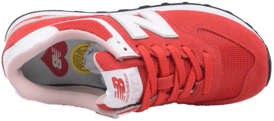 (W) New Balance 574 Merah Coral WL574VDR Lookbook (W) New Balance 574 Merah Coral WL574VDR