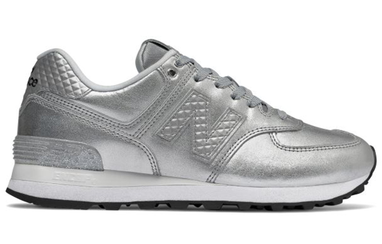 (W) NB 574 Glitter Punk Slivery 'Silver' 圖 2