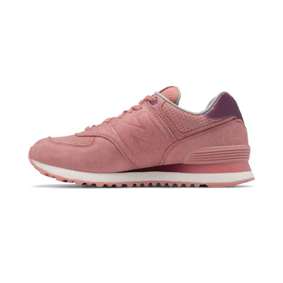 (W) NB 574 Gray/Pink 'Grey'