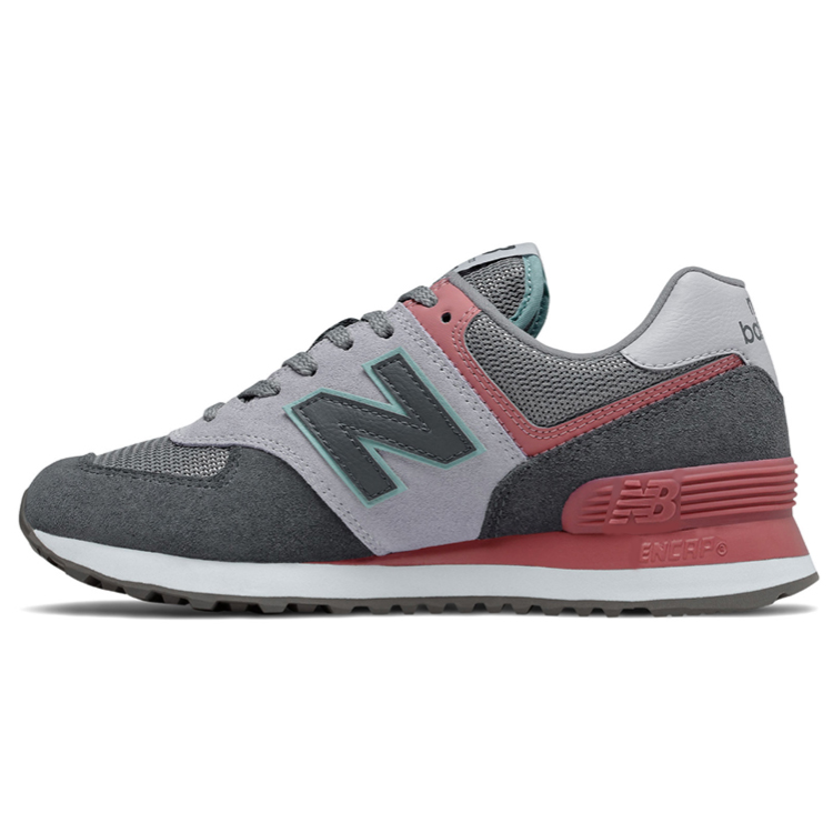 Buy New Balance NB 574 低筒 跑步鞋 女款 灰黑粉