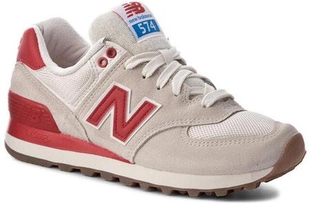 (W) New Balance 574 Abu Merah WL574RSA Lookbook (W) New Balance 574 Abu Merah WL574RSA