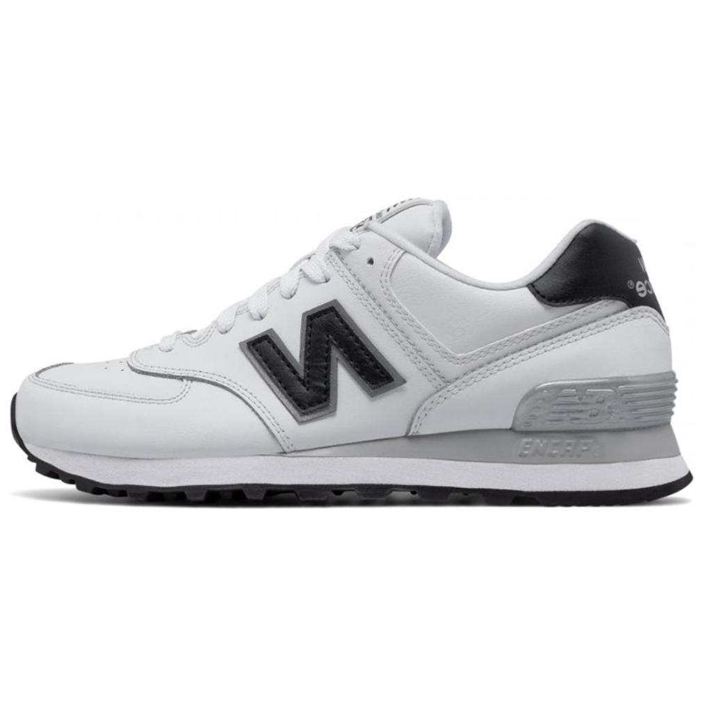 Buy (W) New Balance 574 de Cuero 'Negro Blanco' WL574LEC