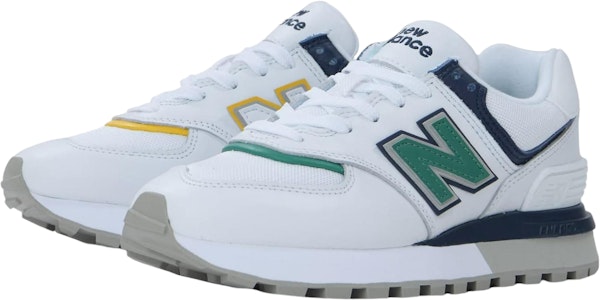 (W) New Balance 574 Legacy 'Blanco Amarillo Verde' U574LGBE Lookbook (W) New Balance 574 Legacy 'Blanco Amarillo Verde' U574LGBE